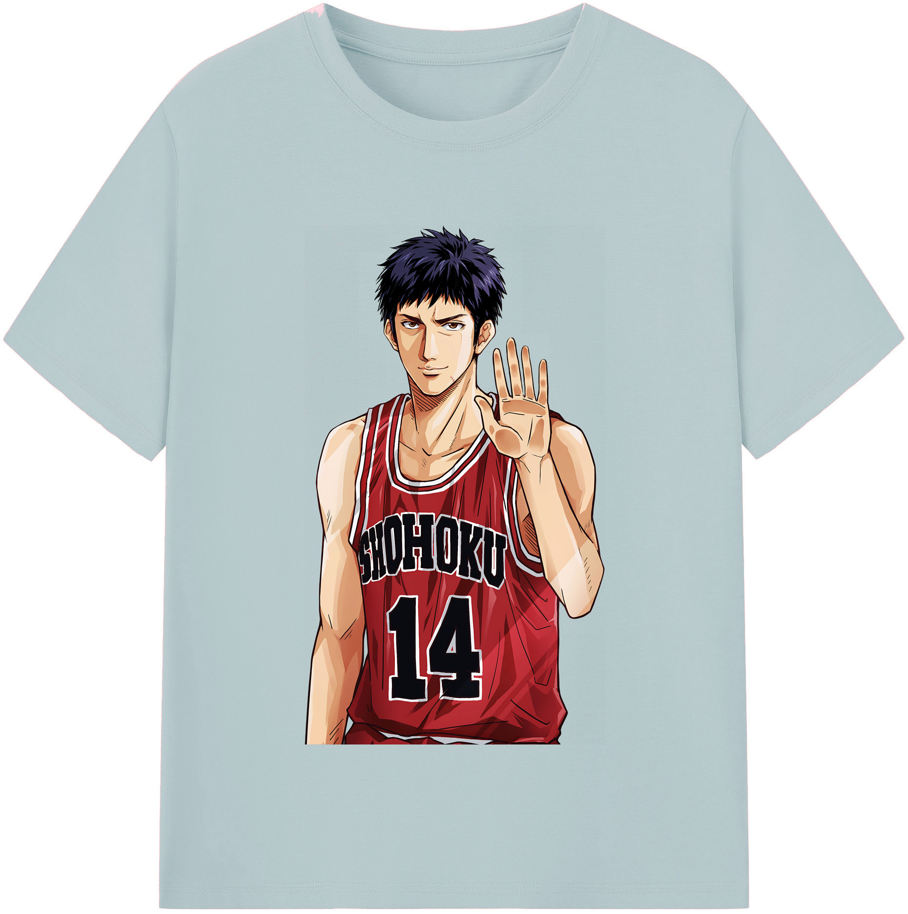 （画像用） SLAM DUNK／スラムダンク 綿100％半袖Tシャツ（フロントプリント）